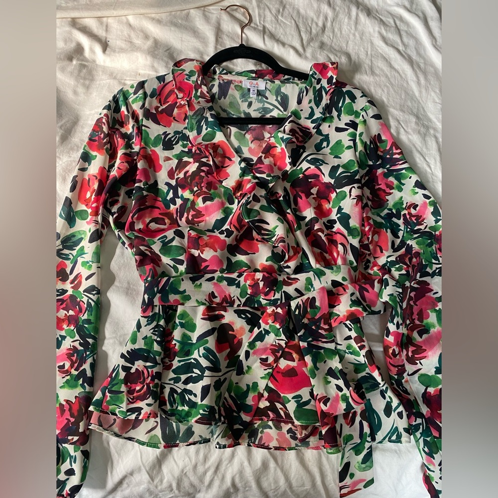 Vici Floral Blouse